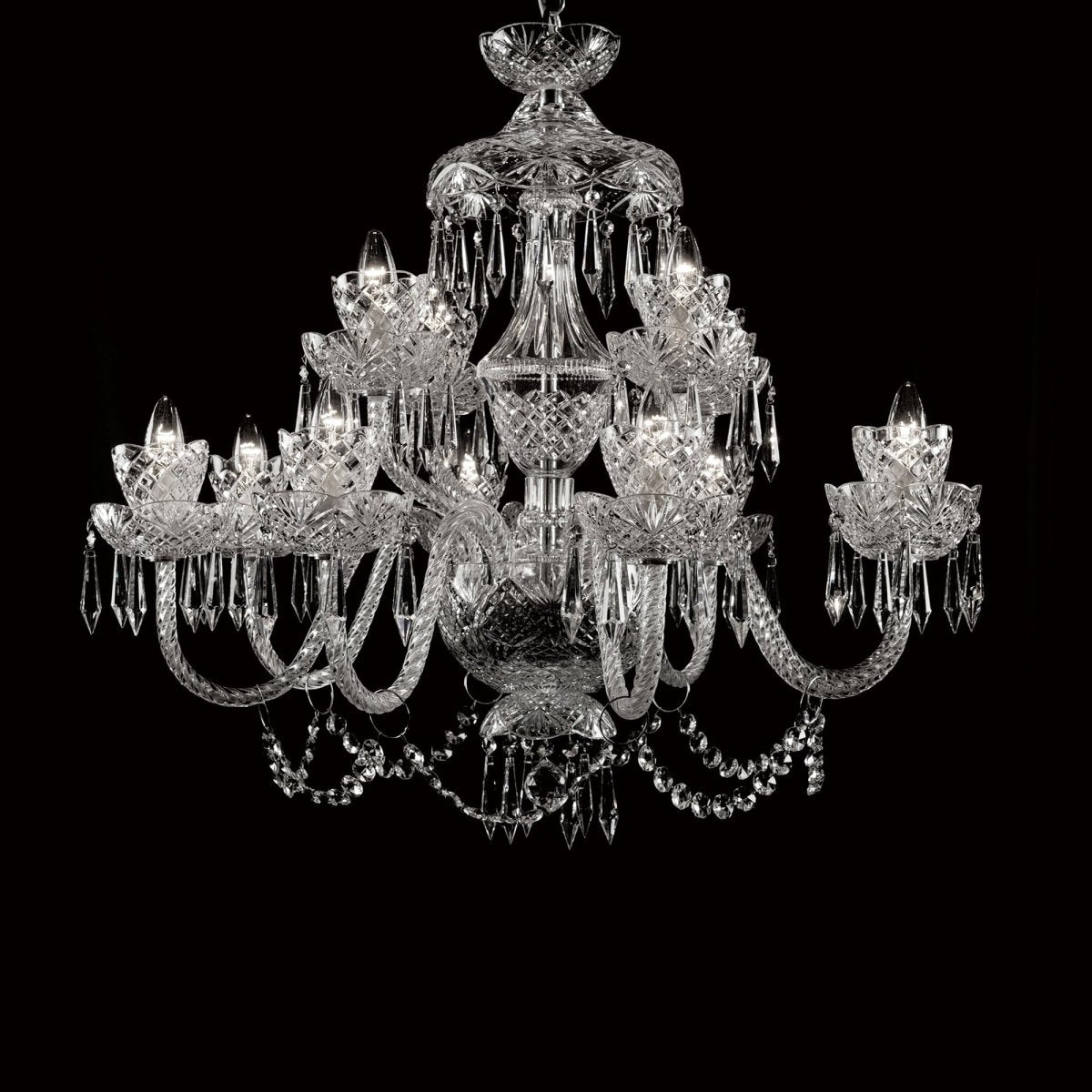 Arora 12 arm chandelier