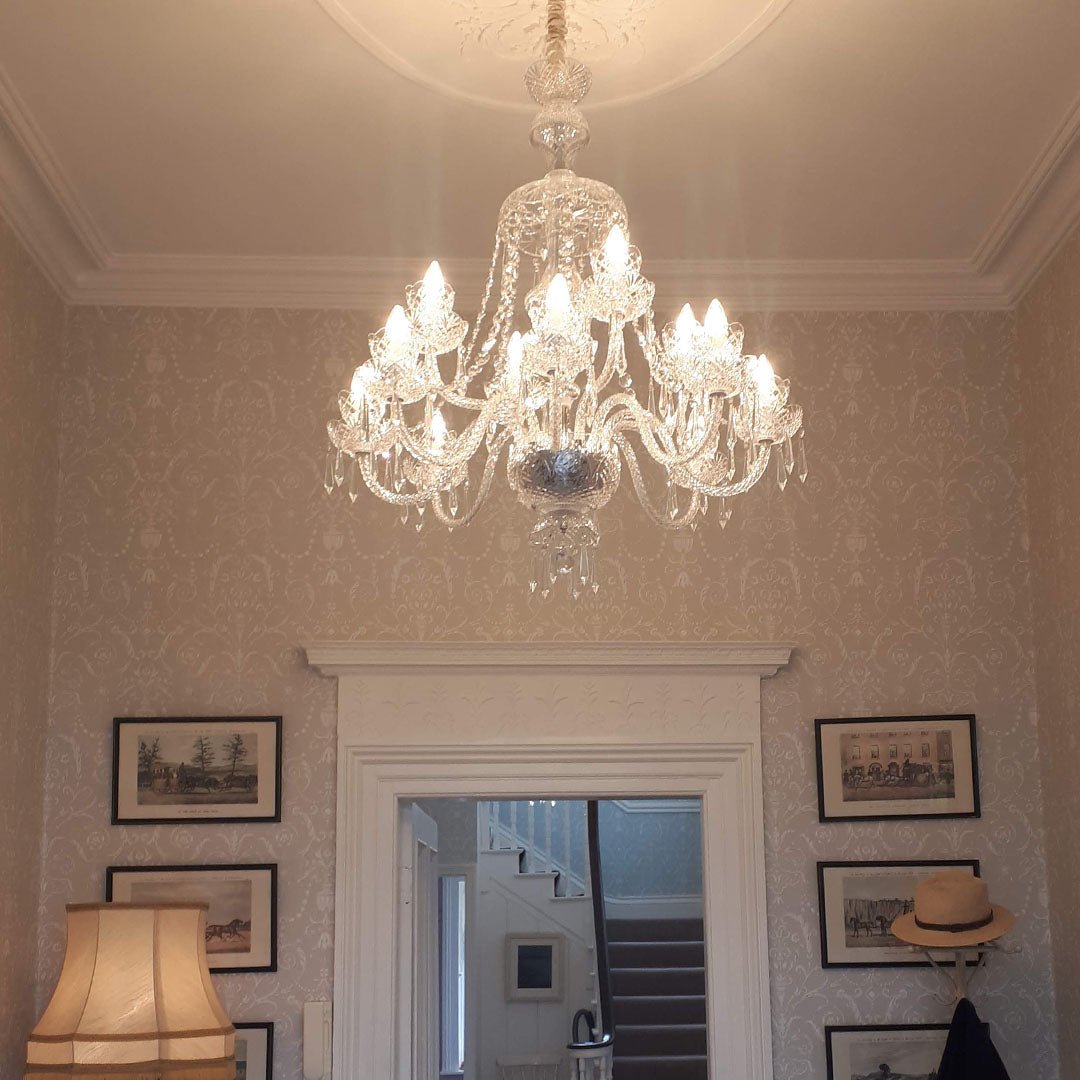 Arora 12 arm chandelier