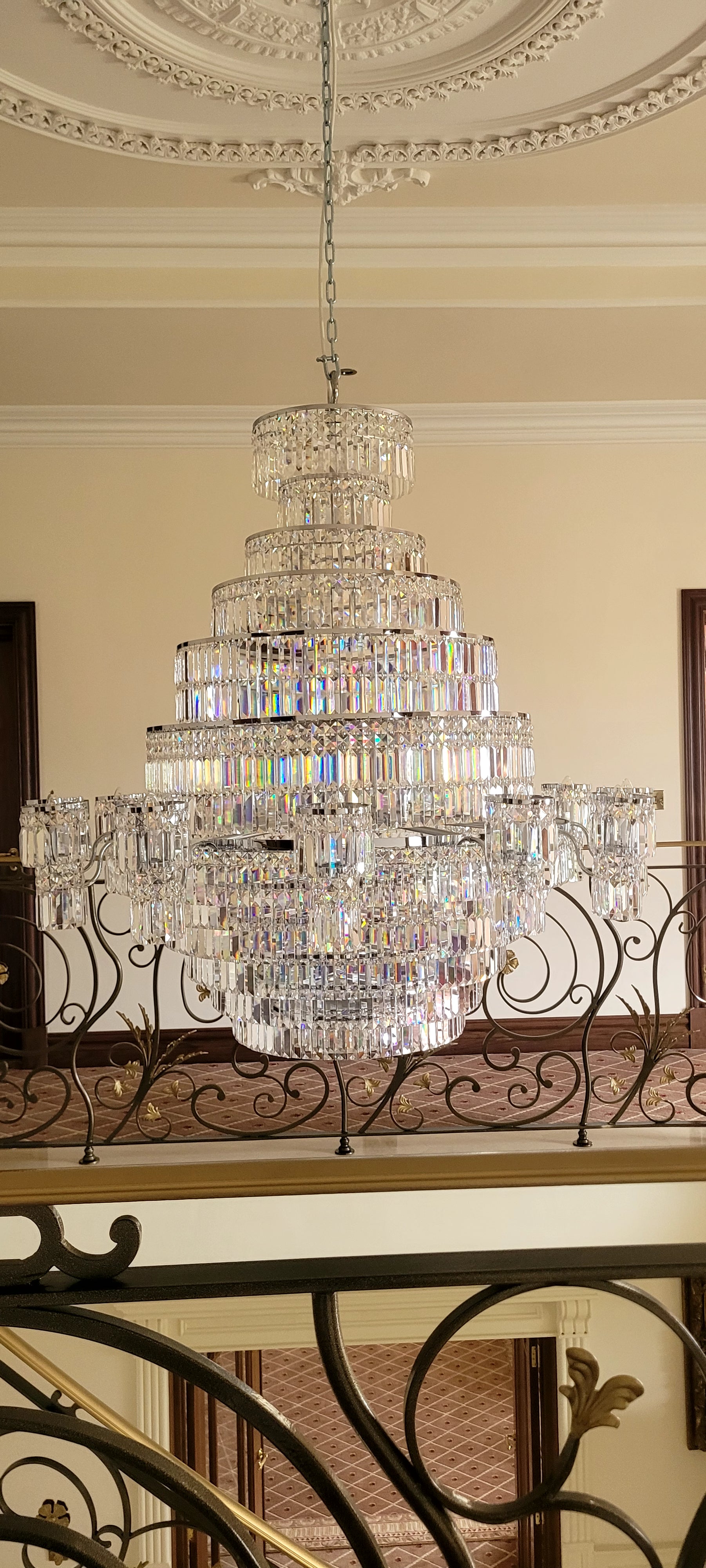 Large North Star Chandelier