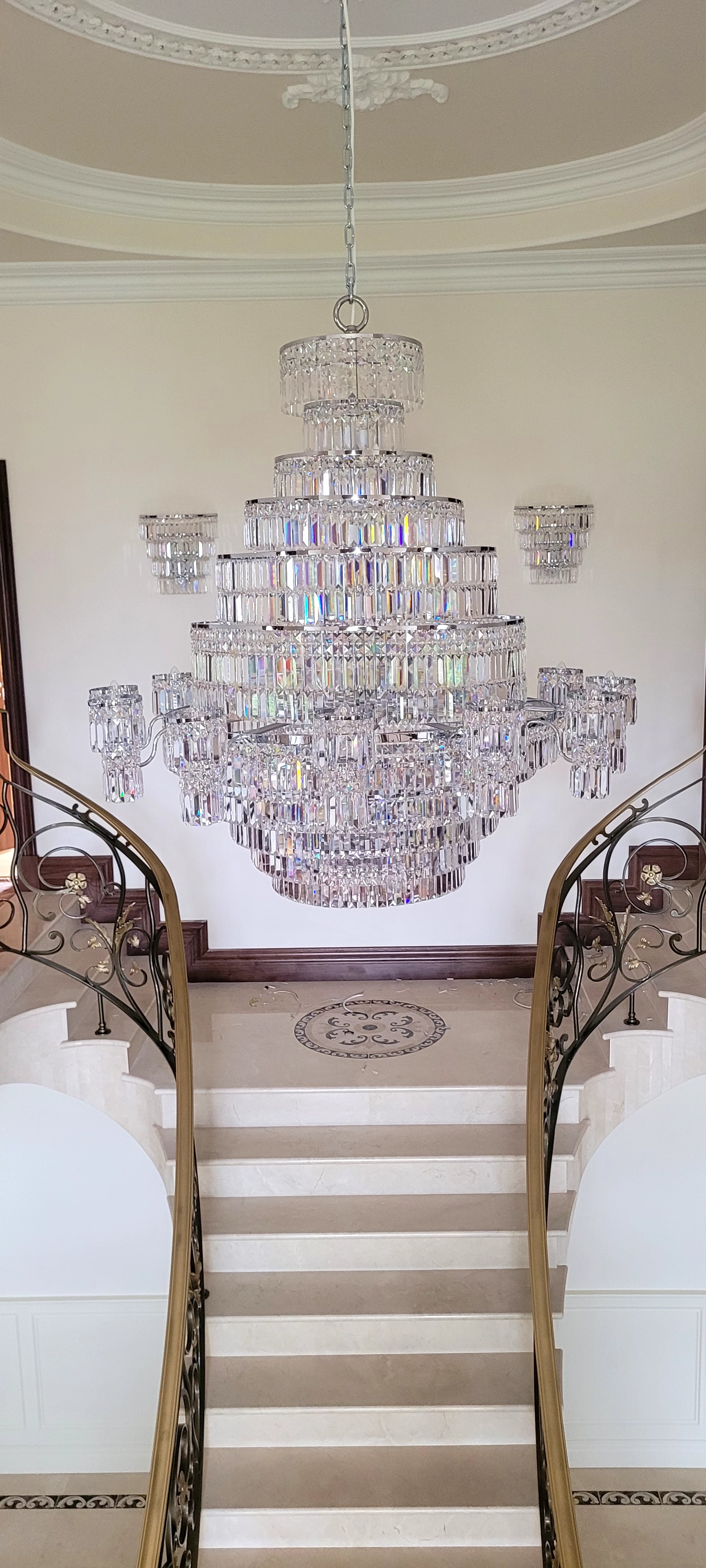 Large North Star Chandelier