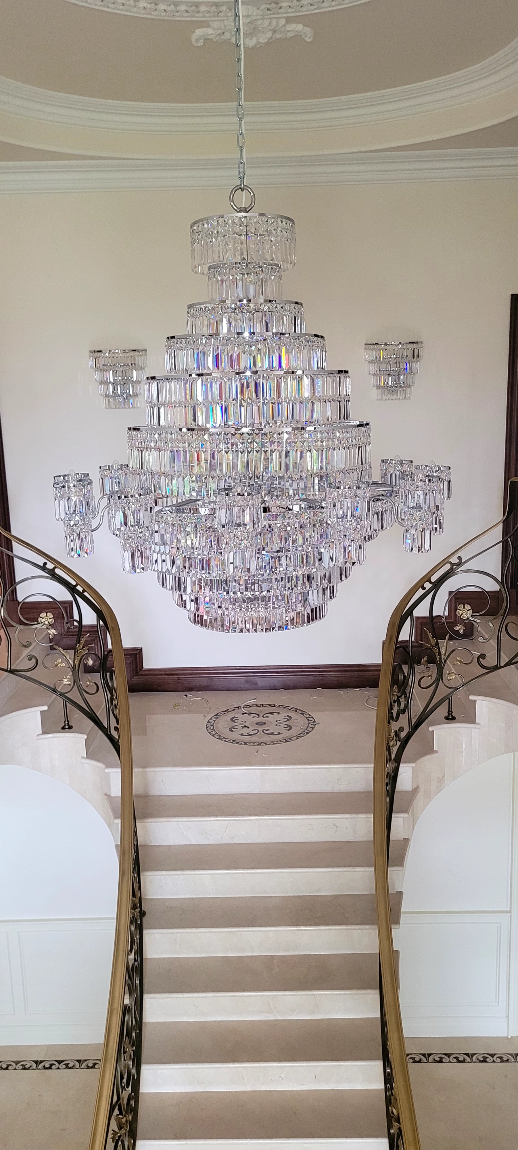 Large North Star Chandelier